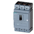 SIEMENS 3VM1450-5EE32-0AA0 circuit breaker 3VM1 IEC frame 630 breaking capacity class S Icu=55kA @ 415V 3-pole, line protection TM220, ATFM, In=500A overload protection Ir=350A...500A short-circuit protection Ii=10 x In nut keeper kit